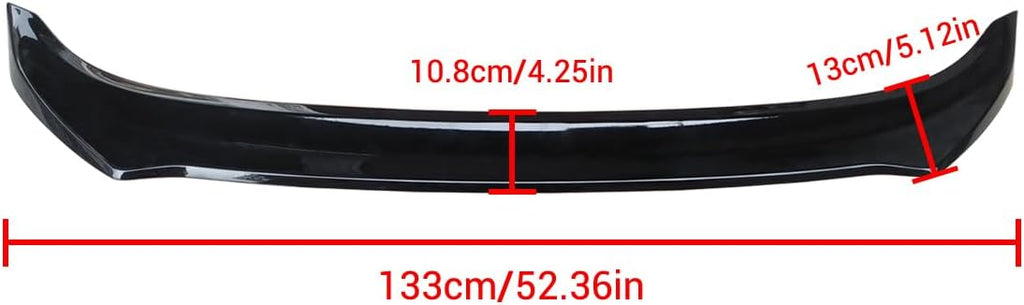 NINTE Rear Spoiler for Honda Accord Sedan 11th GEN 2022 - 2025 Gloss Black Rear Trunk Splitter Wing - NINTE