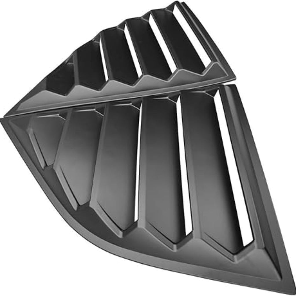 NINTE For 2008-2023 Dodge Challenger XE V2 Style Window Louver Window Scoops Louver Vent