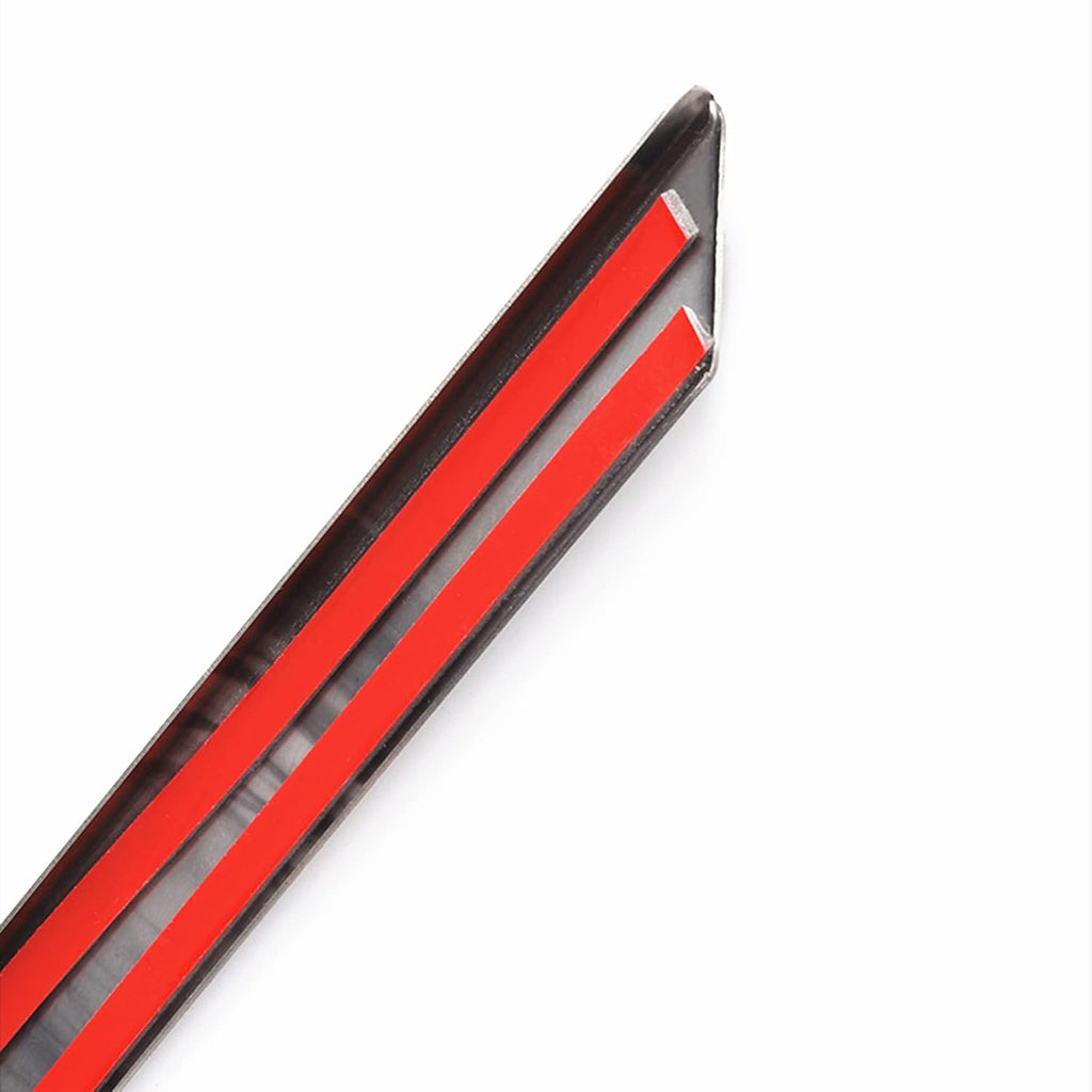 NINTE Chrome Delete Blackout Stainless Steel Overlays For 2025+ Toyota Camry Window Trim - NINTE