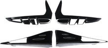 Load image into Gallery viewer, NINTE for Toyota BRZ &amp; Subaru GR 86 2022 - 2025Side Skirts Side Splitter Winglets &amp; Front Fender Side Air Flow Vent Trim Gloss Black ABS Painted 4PCS Decoration - NINTE