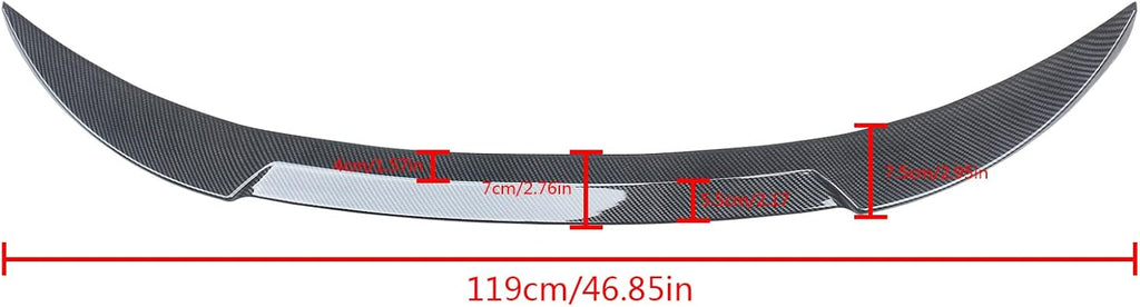 NINTE For 2020-2024 Toyota Corolla E210 L/LE/SE/XSE Rear Spoiler Trunk Wing Spoiler Lip Splitter