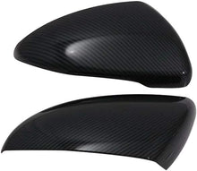 Load image into Gallery viewer, NINTE Mirror Cover for 2019 - 2024 Kia Forte K3 ABS Painted Carbon Fiber Style Painted 2pcs (NOT the Replacement) - NINTE