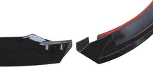 Cargar imagen en el visor de la galería, NINTE Front Lip for Tesla Model Y 2020 2021 2022 2023 2024 V Style ABS Painted Gloss Black Bumper Spoiler Splittber Body Kits Guard Front Chin Splitter 3 PCS - NINTE
