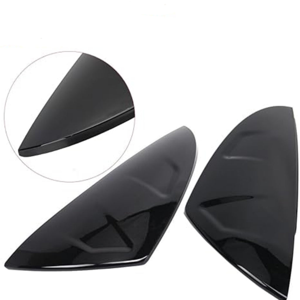 NINTE For 2019-2024 LEXUS IS ES RC LS UX M STYLE MIRROR COVER CAPS GLOSS BLACK REPLACEMENT