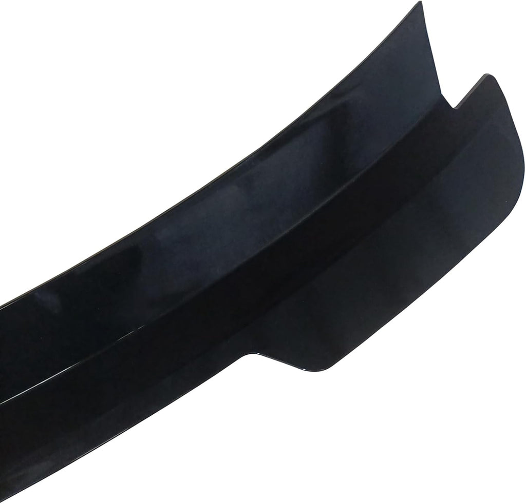 NINTE Rear Spoiler for Ford Mustang Coupe Convertible 2015 2016 2017 2018 2019 2020 2021 2022 2023 MD Style ABS Painted Gloss Black Rear Trunk Splitter Wing - NINTE
