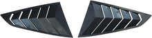 Load image into Gallery viewer, NINTE Window Louvers Guards Shades Fit for Ford Mustang 2024 2025 Gloss Black ABS Painted Protector Vent Covers Outside - NINTE