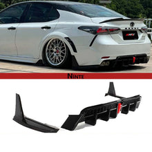 Cargar imagen en el visor de la galería, NINTE Yofer V2 Rear Diffuser+Corner Extension For 2018 - 24 Toyota Camry SE XSE - NINTE