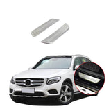 NINTE For 2016-2019 Mercedes-Benz GLC Chrome outside Door Sill Plate Trim