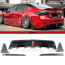 Cargar imagen en el visor de la galería, NINTE Yofer V2 Rear Diffuser+Corner Extension For 2018 - 24 Toyota Camry SE XSE - NINTE