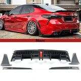 NINTE Yofer V2 Rear Diffuser+Corner Extension For 2018-24 Toyota Camry SE XSE