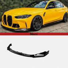 Load image into Gallery viewer, NINTE  Front Bumper Lip Kit  For BMW G80 M3 G82 G83 M4 2021-2026 Front Bumper Lip Kit 3PC