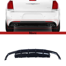 Load image into Gallery viewer, NINTE Rear Diffuser For 2015 - 2021 Chrysler 300 Dual Rectangle Exhaust Opening Rear Bumper Lip - NINTE
