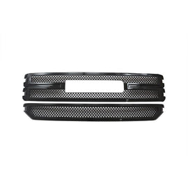 NINTE For 2016 - 2018 GMC Sierra 1500 Base & SLE Front Bumper Hood Grille Overlay Grill Cover - NINTE