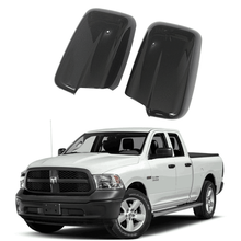Charger l&#39;image dans la galerie, NINTE Dodge Ram 1500 Non-Towing 2009-2018 Gloss Black Rear view Mirror Cover With 0 Signal Hole - NINTE