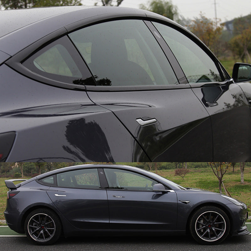 Ninte Window Strip For 2020 2021 Tesla Model Y Frame Strips Bar Cover Mod Trim Car Decorate