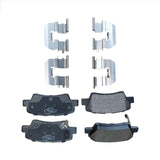 NINTE  For 11-16 Hyundai Elantra 12-17 Accent 12-17 Kia Rio REAR Ceramic Disc Brake Pad
