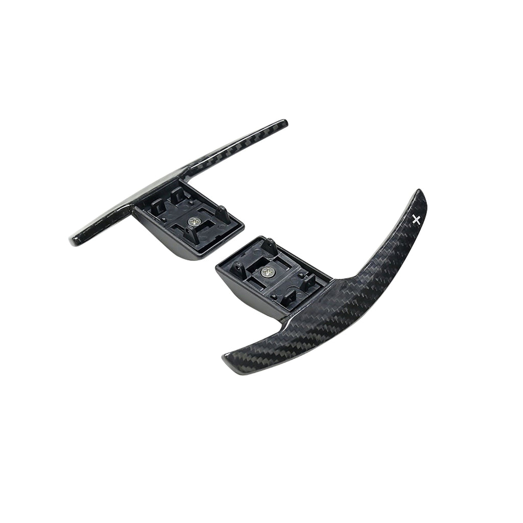 NINTE Steering Wheel Shift Paddles For BMW M3 M4 F30 F32 F80 F82 Carbon Fiber Paddle Replacement - NINTE
