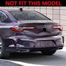 Cargar imagen en el visor de la galería, Ninte Rear Spoiler For Honda Acura Tlx 2015-2023 Abs Carbon Fiber Style Trunk Wing Spoiler