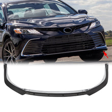 Cargar imagen en el visor de la galería, NINTE Front Bumper Lip For 2018-2023 Toyota Camry XV70 LE XLE Sedan Matte Black