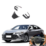 NINTE Steering Wheel Panel Cover For Toyota Avalon 2019-2022 Garnish Frame
