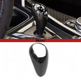 NINTE REAL CARBON SHIFT KNOB TRIM COVER FOR F87 M2 F80 M3 F82 M4 F85 X5M F86 X6M
