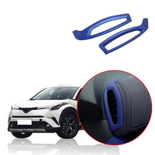 Cargar imagen en el visor de la galería, NINTE Toyota C-HR CHR 2016-2018 Blue Upper Air Vent Outlet Trim Garnish Cover - NINTE