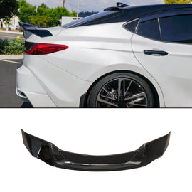 NINTE FOR 2025 TOYOTA CAMRY LE XLE SE XSE R STYLE GLOSSY BLACK HIGHKICK TRUNK SPOILER - NINTE