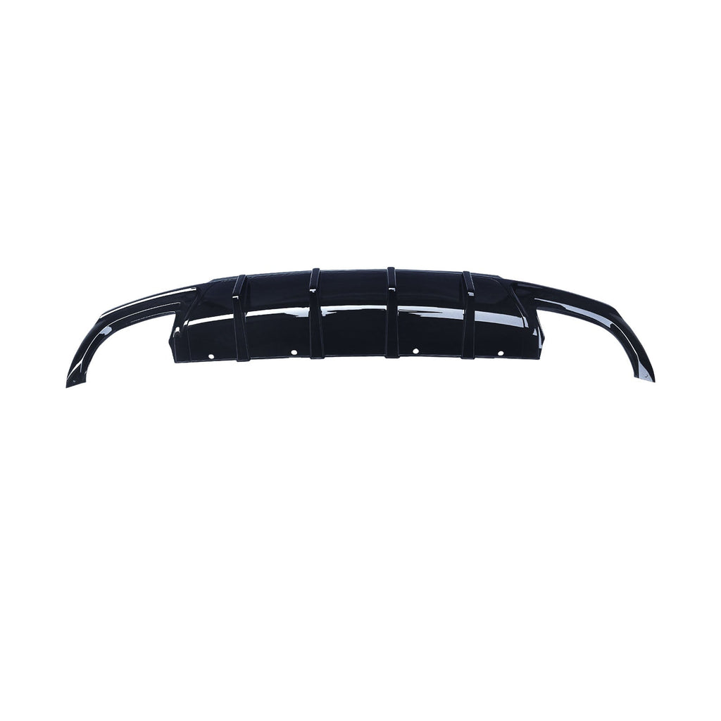 Ninte-abs-gloss-black-rear-diffuser-for-15-21-chrysler-300-rectangle-exhaust-opening
