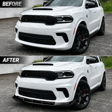 Load image into Gallery viewer, NINTE Front Bumper Lip Splitter Spoiler Fit for Dodge Durango SRT GT 1998-2024 Gloss Black