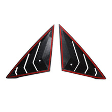 Load image into Gallery viewer, Ninte rear window louver vent cover for 11th civic sedan gloss black