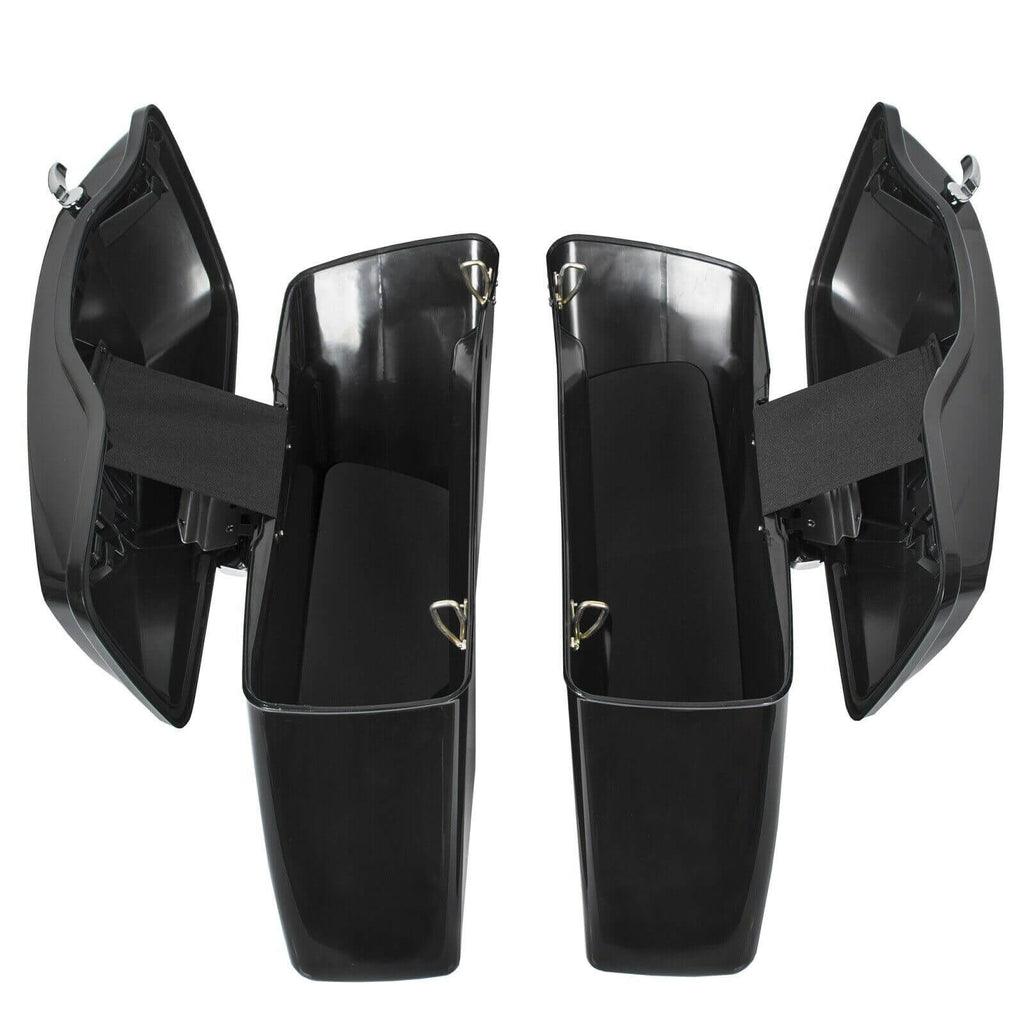 NINTE Side Bag For Harley Road King Glide FLHT 1993-2013