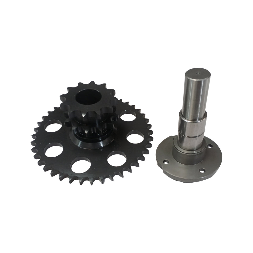 NINTE D76529 D64175 D124607 Chain Drive Sprocket Set Cluster Fits Case 1845C Skid Stee
