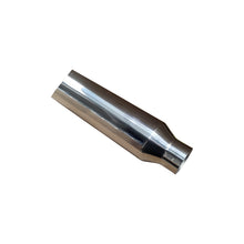 Cargar imagen en el visor de la galería, NINTE Car Exhaust Tail Pipe 2.5&quot; Inlet 4&quot; Outlet 18&quot; Long Exhaust Tailpipe Single Layer Angle Cut 45 Degree Welding On Universal Tail Throat