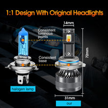 Load image into Gallery viewer, NINTE 9005 9006 Combo LED Headlight High Low Beam Bulbs 6000K Cool White 4PCS