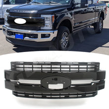 Load image into Gallery viewer, Front Bumper Grill For 2017 2018 2019 Ford F250 F350 F450 Super Duty Gloss Black
