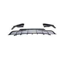 Cargar imagen en el visor de la galería, NINTE-Rear-Diffuser-For-2017-2022-Tesla- Model-3-ABS-Carbon-Fiber-Look