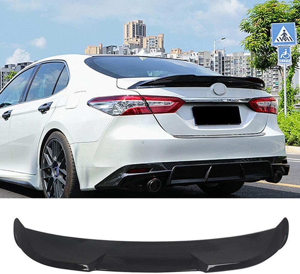 NINTE for Camary Rear Spoiler Fit for 2018-2024 Toyota Camary SE XSE LE XLE M4 Trunk Wing ABS Painted TDR-Style Rear Trunk Wing Accessories Exterior