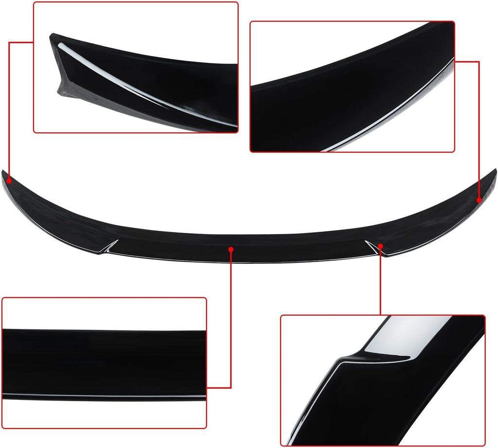 NINTE For 2020-2024 Toyota Corolla E210 L/LE/SE/XSE Rear Spoiler Trunk Wing Spoiler Lip Splitter