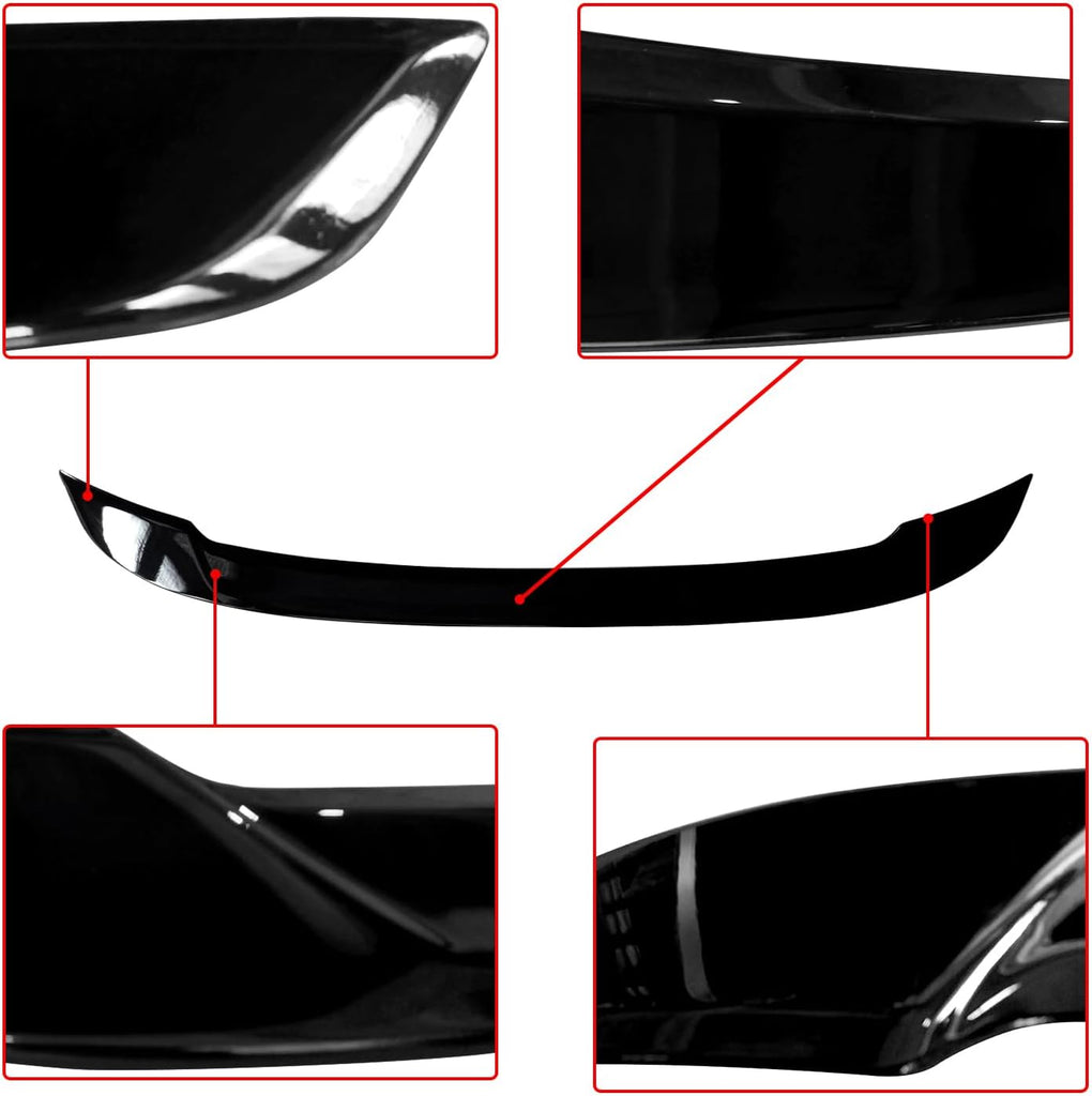 NINTE For 2023-2025 Honda Accord Rear Spoiler ABS Lip Spoiler Wing