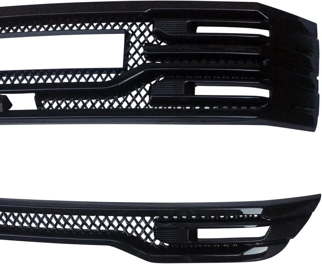 NINTE Front Lower Grill Cover For 2022 - 2025 GMC SIERRA 1500 SLT AT4 Gloss Black Painted Front Grille Cover Car Accessories Exterior Trim (Not the Replacement) - NINTE