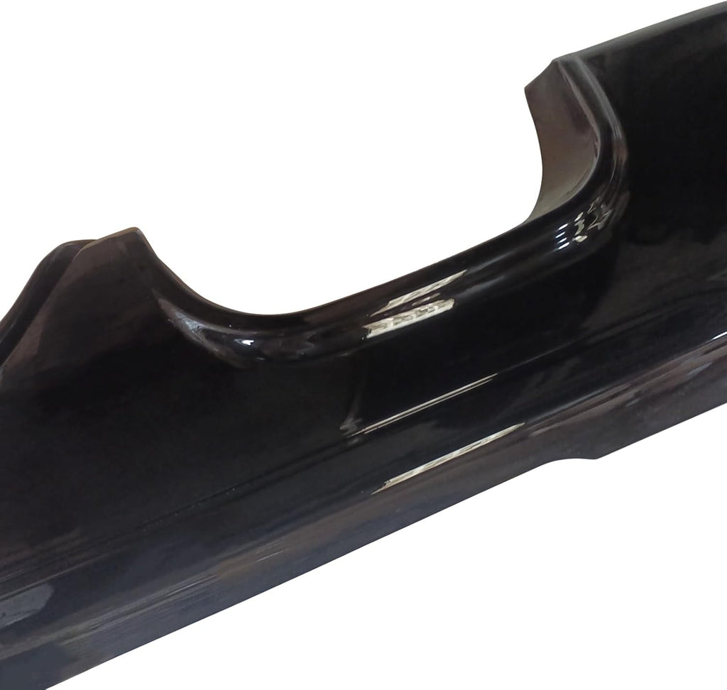 NINTE Rear Diffuser Rear Bumper Lip for BMW 2 Series F22 2014 2015 - 2021 Rear Lip Gloss Black ABS Painted (Only Fit Car with Dual Exhaust Ports Single Side) - NINTE