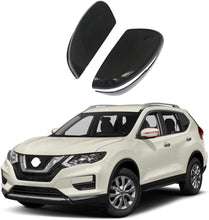 Cargar imagen en el visor de la galería, NINTE Mirror Cover for 14-20 Nissan Rogue / 15-17 Juke / 2015-2022 Murano / 17-20 Pathfinder - ABS Painted Gloss Black Full Mirror Covers (NOT the Replacement)