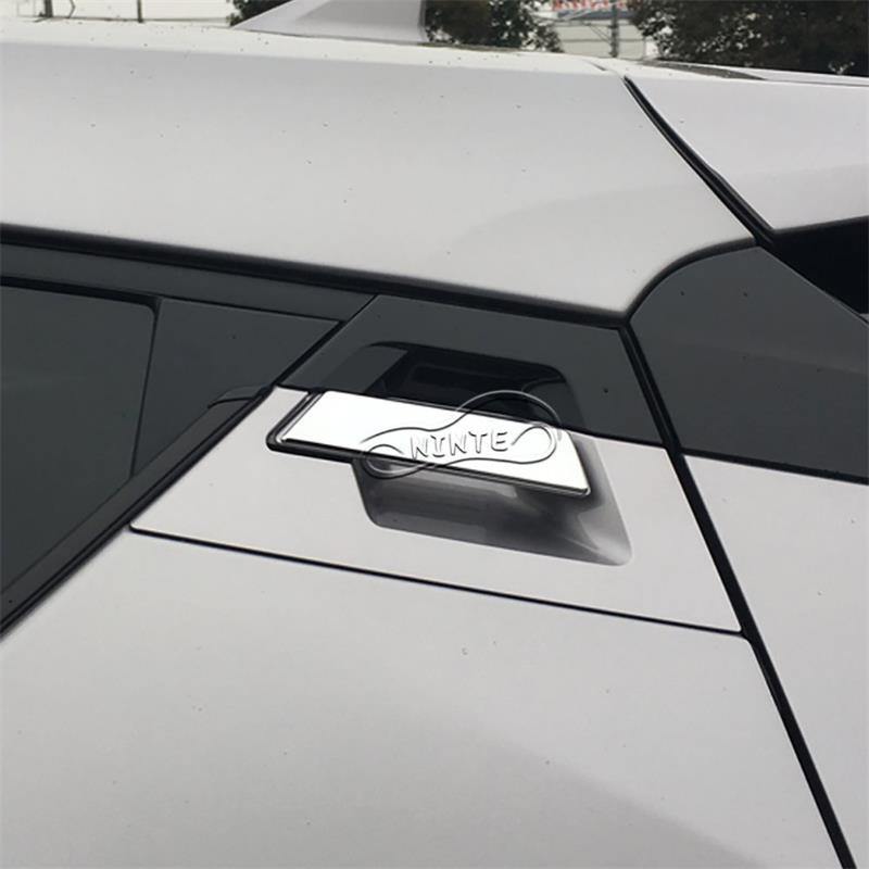 Toyota C-HR 2017-2019 6 PCS ABS Chrome Exterior Front Rear Door Handle Cover - NINTE