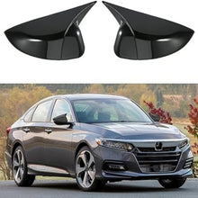 Load image into Gallery viewer, NINTE For 2018-2022 ACCORD M STYLE GLOSS BLACK SIDE MIRROR COVER CAP OVERLAY W/O LIGHT