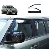 NINTE For 2020-2024 Land Rover Defender 90 110 130 Wind Deflector Set Front & Rear 4 Pieces No Drilling Fits