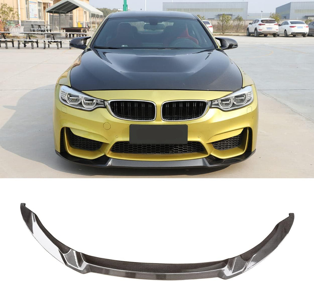 NINTE Front Bumper Lip Fits BMW F80 M3 F82 F83 M4 2015-2020 ABS Painted 1 Piece Style Front Lower Diffuser