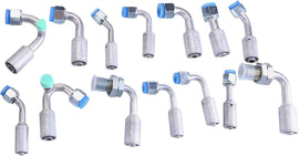 NINTE Universal A/C Hose Kit - Includes 6, 8, 10 A/C Hoses with O - Ring Fittings, Oil Tube, and Refrigerant Discharge/Suction Hose for Automotive Air Conditioning Systems - NINTE