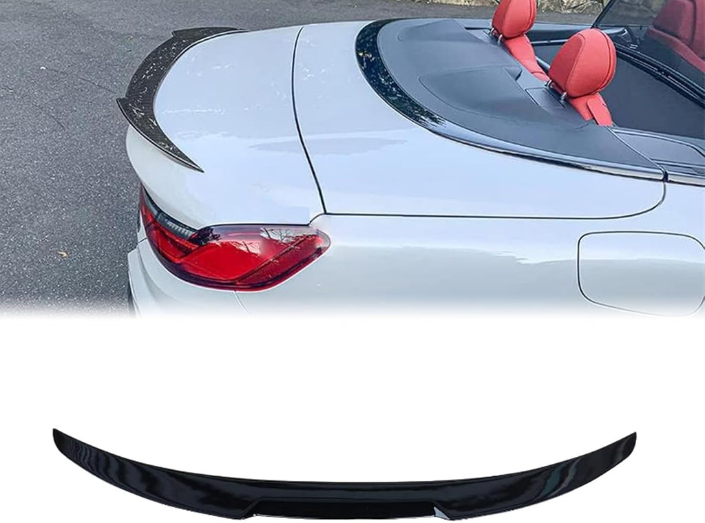 NINTE Rear Spoiler Fit for BMW 8 Series G14 840i M850i 2019-2023 Rear Truck Spoiler Diffuser Bodykit M850i Style Gloss Black ABS Painted Rear Trunk Spoiler Lid Wing