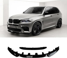 Cargar imagen en el visor de la galería, NINTE For 2014-2018 BMW F15 X5 M-Sport 4pc ABS Front Lip Splitters