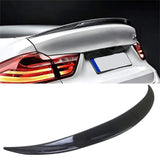 NINTE Rear Spoiler for BMW X4 F26 M Performance 2015-2018 ABS Carbon Fiber Coating Trunk Spoiler Wing